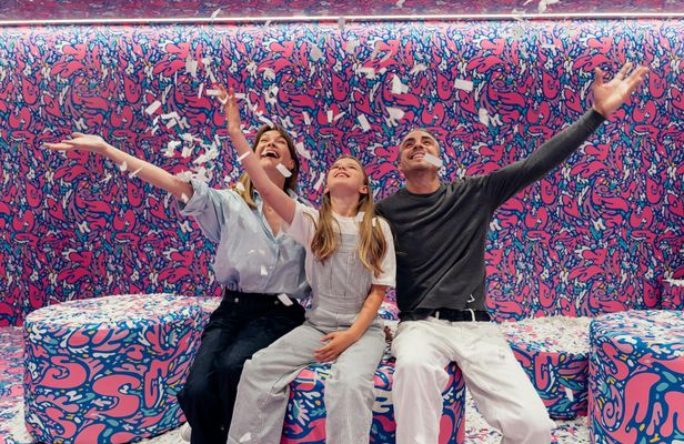 Interactive art experience at IKONO in Berlin