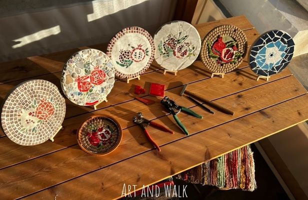Creative Mosaic Workshop in Karpathos