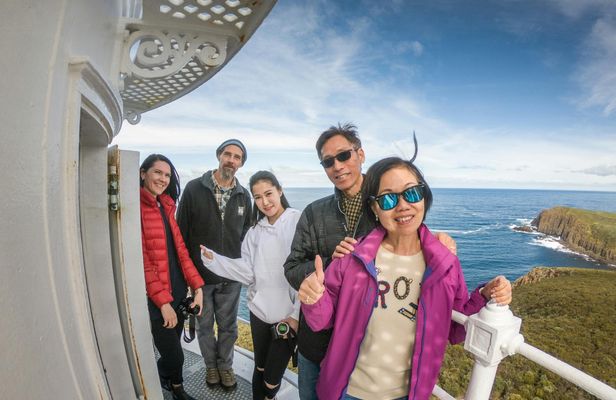Bruny Island safaris, local food tasting and lighthouse tour