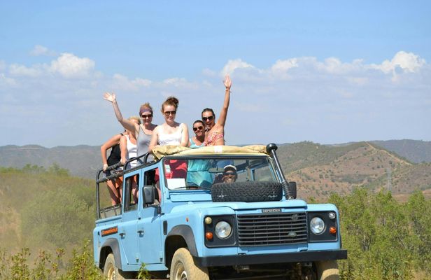 4x4 ride in Algarve with wine tasting, and boat cruise