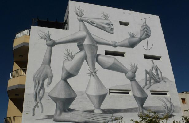 Puerto de la Cruz self-guided street art puzzle adventure