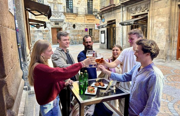 Guided food tour in Bilbao