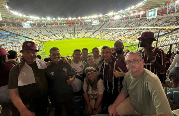 Rio de Janeiro Fluminense football match at Maracanã