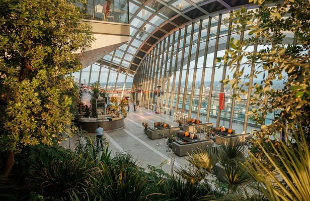 London Sky Garden early access ticket and breakfast treat