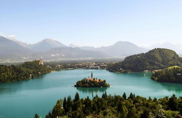 Half-day alpine escape to Lake Bled and Radovljica from Trieste