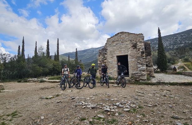 Athens Mount Hymettus and Kaisariani Monastery e-bike tour