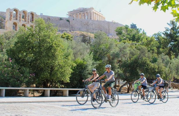 Electric bike guided tour of Athens
