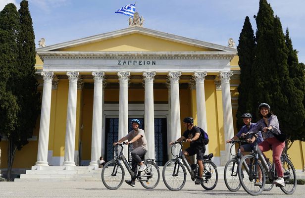 Athens guided bike tour