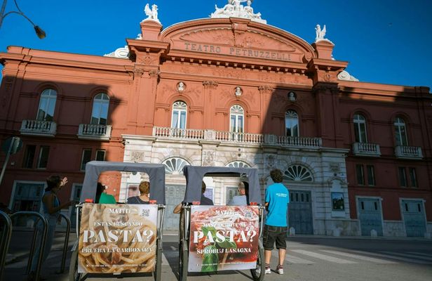 Rickshaw tour of Bari with audio guide