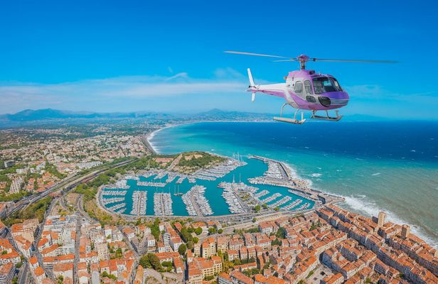 Private scenic helicopter tour from Nice