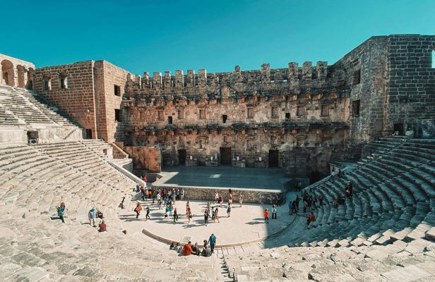 Perge, Aspendos and Kursunlu Waterfall tour with lunch