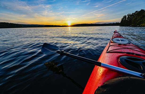 Sunset kayaking experience in Muscat