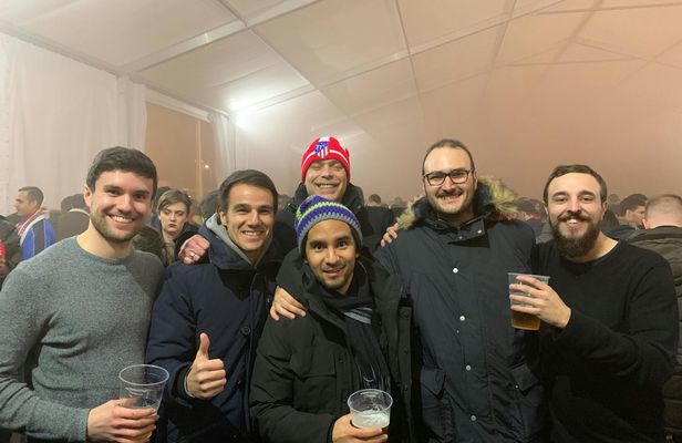 Atlético Madrid football matchday experience