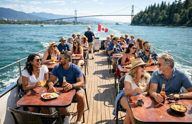 Vancouver waterfront sightseeing cruise with a local guide