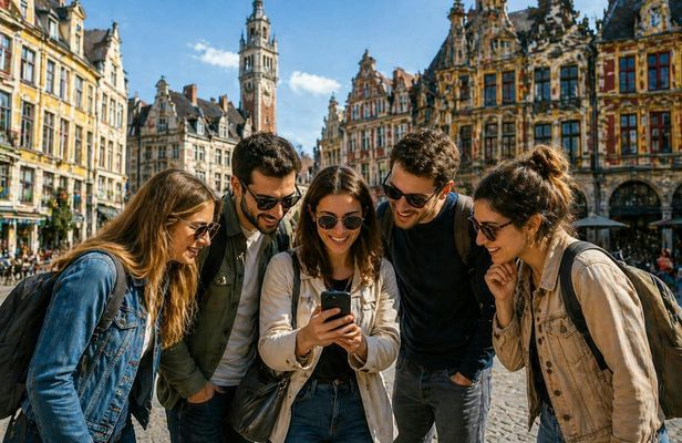 Lille outdoor mystery game in the old town