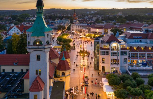 Sopot highlights and heritage private guided walking tour