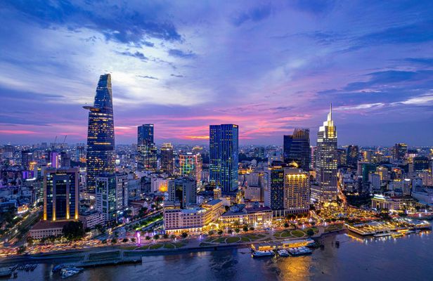 Ho Chi Minh City guided double-decker sightseeing bus tour