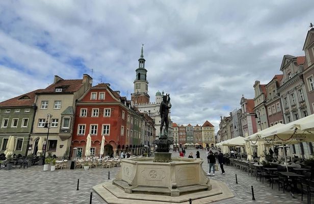 Self-guided exploration game in Poznań