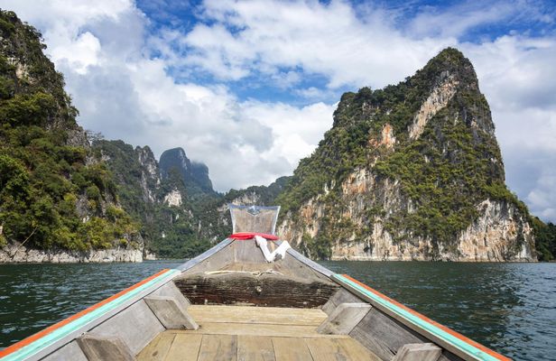 Two-day Khao Sok and Cheow Lan Lake tour with luxury rainforest camp