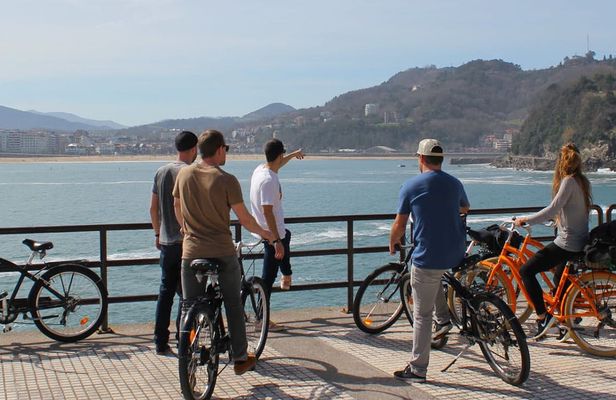 Guided e-bike tour in San Sebastian