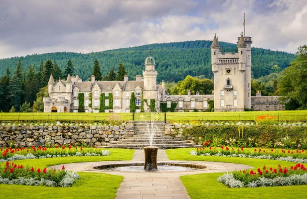 Royal Deeside, Balmoral Castle and Ballater from Aberdeen