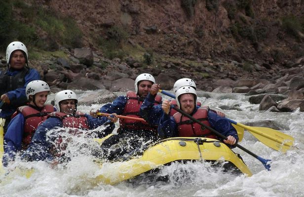 Urubamba river rafting and zipline adventure from Cusco