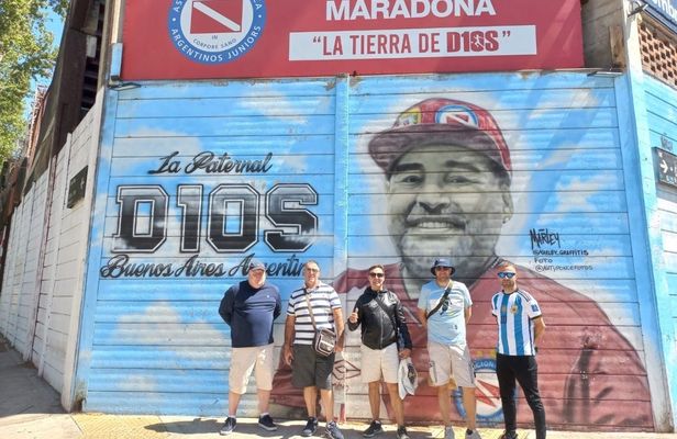 Diego Maradona's football legacy tour in Buenos Aires