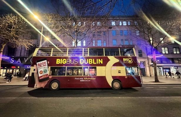Big Bus panoramic night tour of Dublin