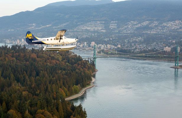 Vancouver to Victoria round trip with seaplane, ferry and coach