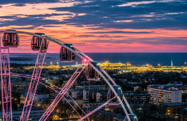 Skywheel of Tallinn ride with eSIM