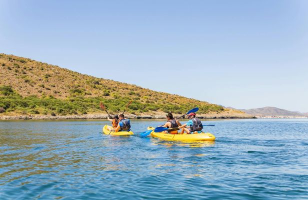 2-hour kayak tour around the 3 islands of the Mar Menor