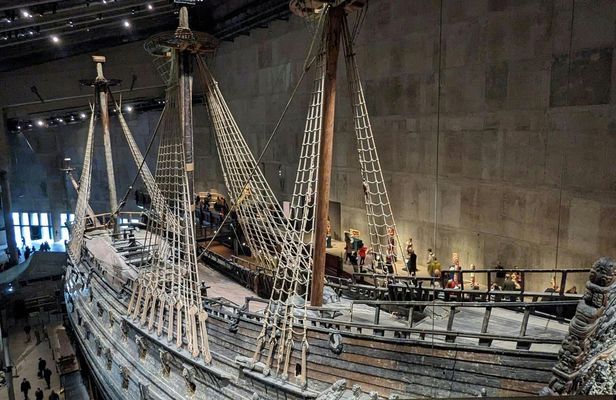 Vasa Museum and Vrak Museum combo with Stockholm audio guide and eSIM