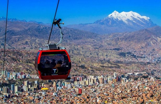 La Paz highlights tour with cable car ride