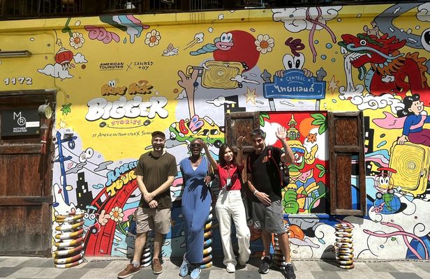 Bangkok Talat Noi Song Wat and Chinatown walking tour