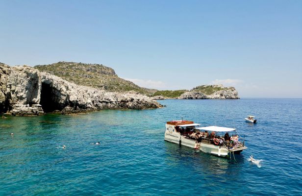 3-Hour All Inclusive Sun and Sea Swimming Cruise in Rhodes