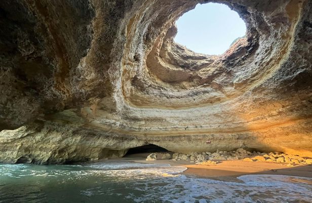 Benagil caves private boat tour