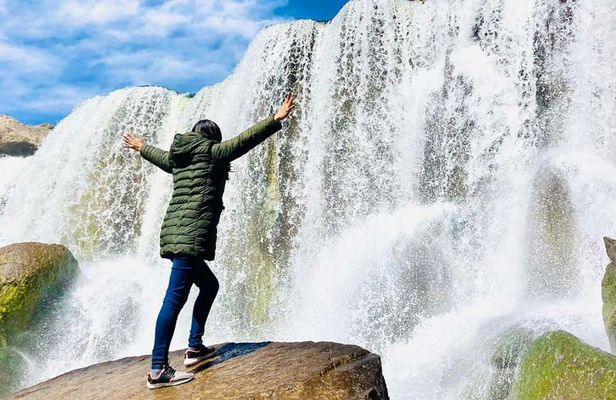 Pillones Waterfall and Imata Stone Forest full-day tour