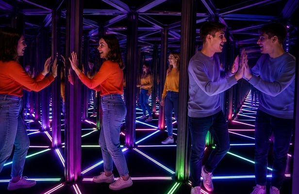 Camera Obscura and World of Illusions entrance ticket with eSIM