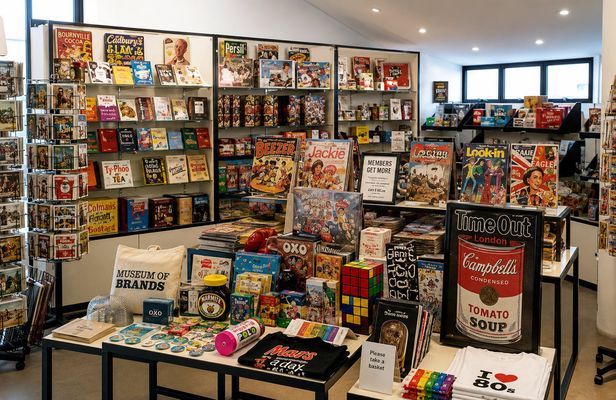 Museum of Brands entrance ticket with London audio tour and 1GB eSIM