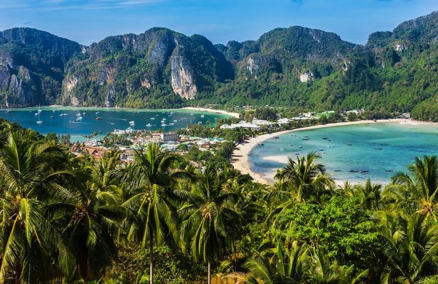 Phi Phi and Bamboo Island catamaran day trip with snorkelling
