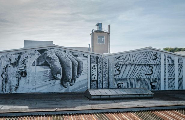 Urban art Dreispitz guided tour in Basel