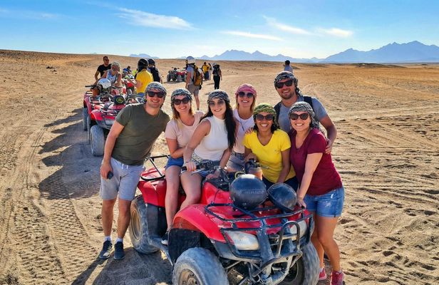 Quad Bike Adventure with Bedouin Tea from Mersa Matrouh