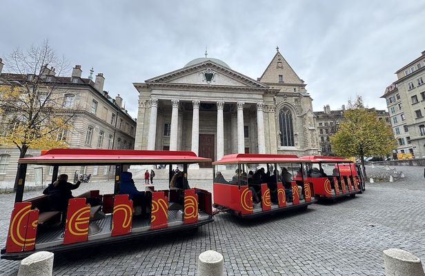 Geneva hop-on hop-off bus and mini-train tour