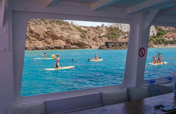 Ibiza beach hopper all-inclusive boat trip