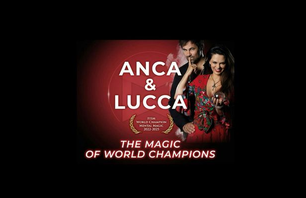 Anca and Lucca's mind reading show at Magic World Vienna