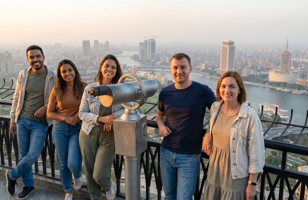 Half Day Cairo from above and Felucca on the Nile