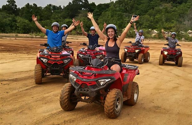Guided ATV adventure ride in Ko Pha Ngan