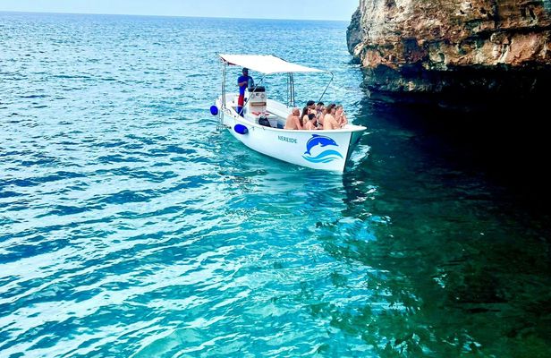 2 seas cruise to Santa Maria di Leuca caves from Torre Vado