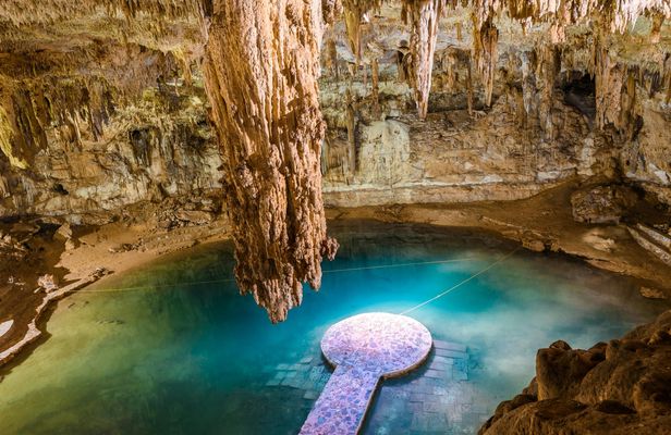 Full-day guided Suytun and Valladolid cenotes tour