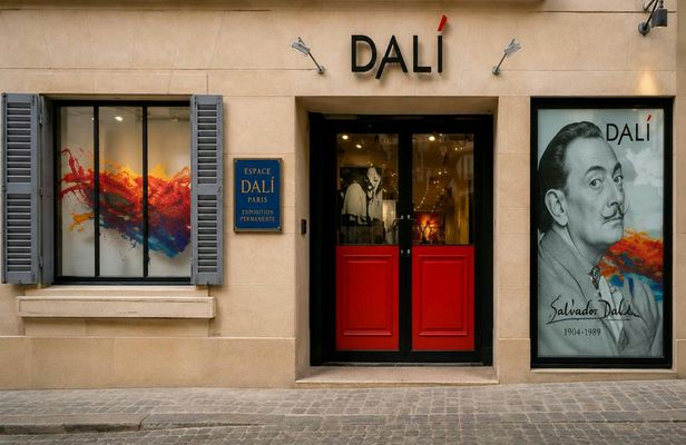 Dalí Paris entry ticket with Paris audio guide and eSIM